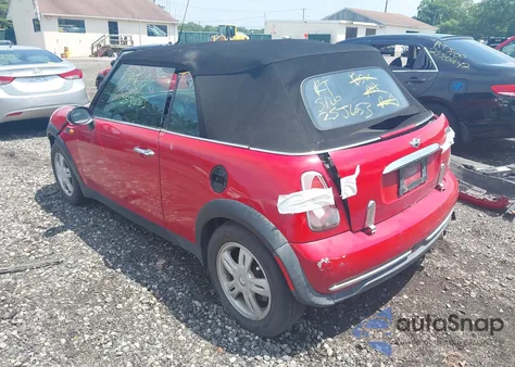 2006 Mini Cooper из США, поврежденный, VIN WMWRF33546TG13986